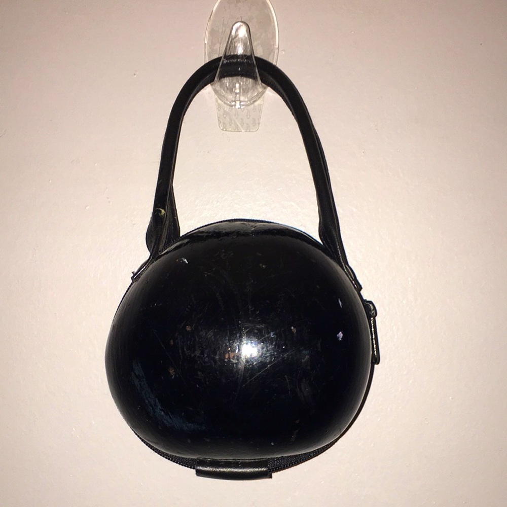 COPY - Coconut Purse 100% Genuine Leather Handles And Zipper Inside Drawstring …